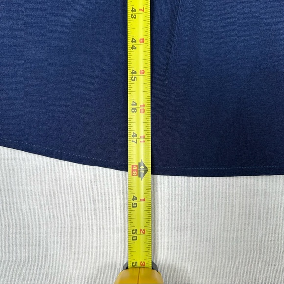 Maggy London Alex Sleeveless Midi Dress Size 4 Blue Event Occasion Party Classy - Picture 12 of 16